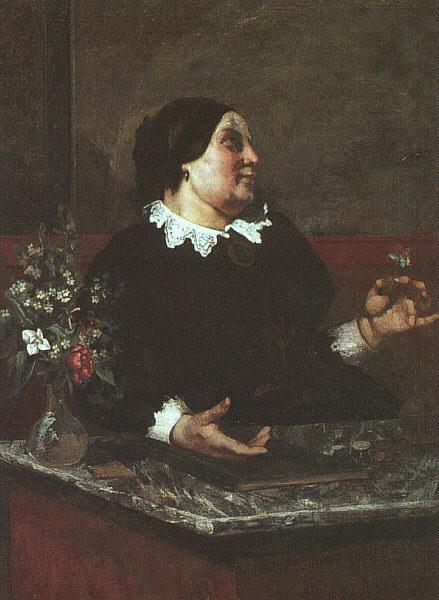Gustave Courbet La Mere Gregoire Sweden oil painting art